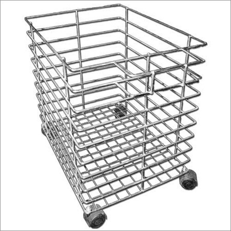 Stainless Steel Laundry Trolley Stainless Steel Laundry Trolley