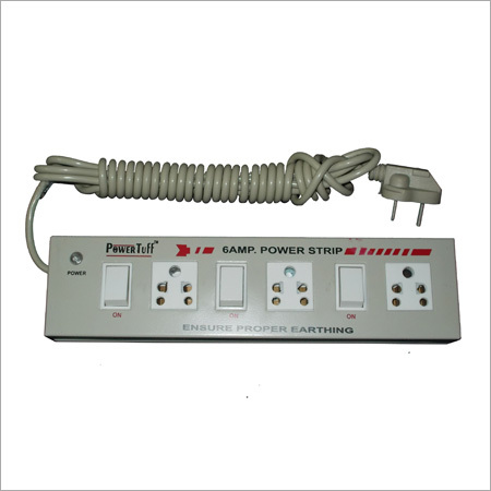 6 A 3+3 Metal Power Strip 6 A 3+3 Metal Power Strip