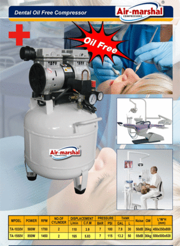 Oil Free Dental Compressor Oil Free Dental Compressor