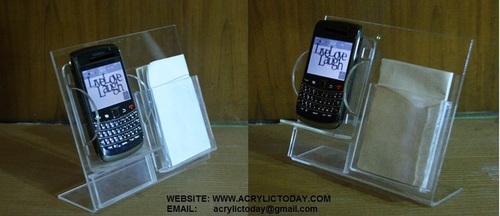 Acrylic Mobile Display for THE MOBILE STORE Acrylic Mobile Display for THE MOBILE STORE