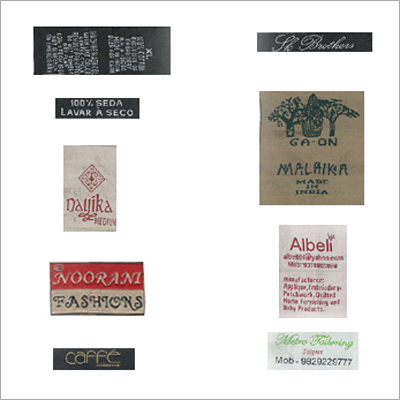 Clothing Labels Clothing Labels