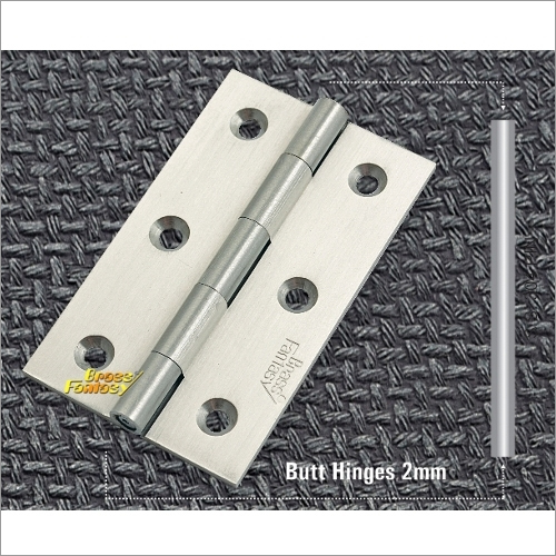 Brass Butt Hinges 2mm Brass Butt Hinges 2mm