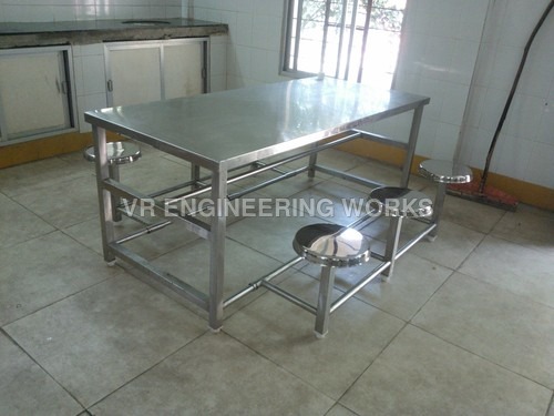 Stainless Steel Hotel Dining Table Manufacturer In Hyderabad Stainless Steel Hotel Dining Table