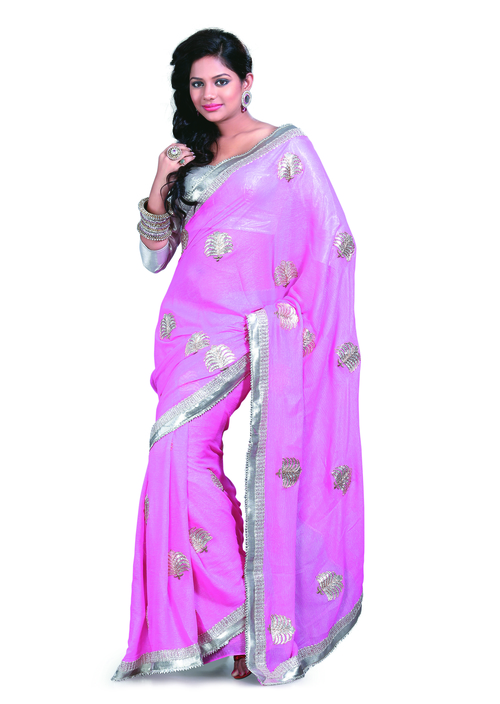 Embroidered Wedding Saree Embroidered Wedding Saree