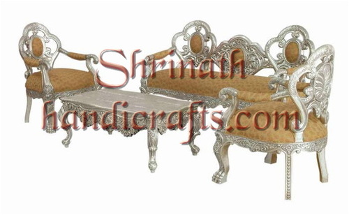 Silver or White Metal Furniture Silver or White Metal Furniture