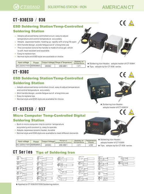 Soldering Stations Soldering Stations