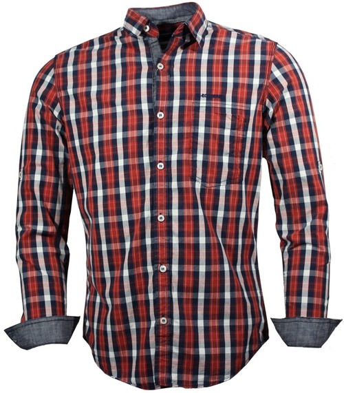 Red - Blue Check Shirt Red - Blue Check Shirt