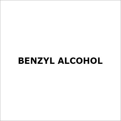 Benzyl Alcohol Benzyl Alcohol