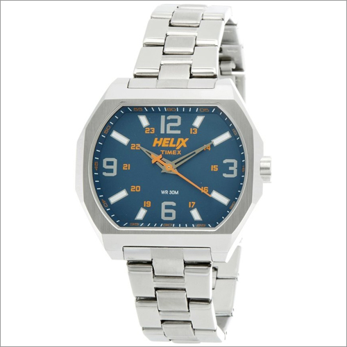 Helix Fusion Analog Blue Dial Men's Watch - 01HG04 Helix Fusion Analog Blue Dial Men's Watch - 01HG04