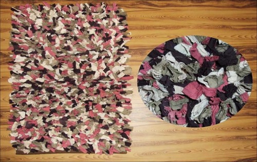 Cotton Multi Shag Rugs Cotton Multi Shag Rugs