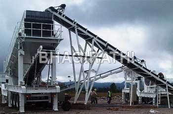 Combined Portable Crushing Plant Combined Portable Crushing Plant