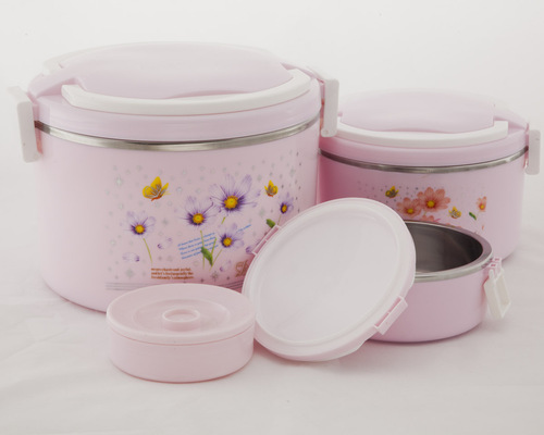 Luxury Tiffin set - Pink Luxury Tiffin set - Pink