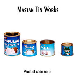 Round Open Top Tin Container Round Open Top Tin Container