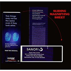 Sliding Magnifying Sheet Sliding Magnifying Sheet