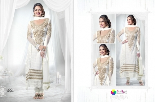 Fancy kranchi work on Anarkali Partywear Dresses Fancy kranchi work on Anarkali Partywear Dresses