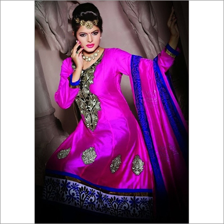 Branded Cotton Embroidered Anarkalis Branded Cotton Embroidered Anarkalis