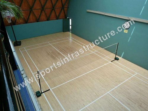 Badminton Court Maple Wooden Flooring Badminton Court Maple Wooden Flooring