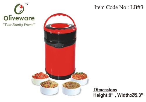 Lunch box with four containers Lunch box with four containers