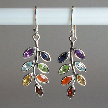 Chakra Natural Stone Earring Chakra Natural Stone Earring