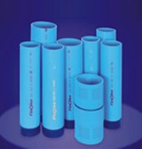 PVC plain casing and ribbed screen pipes PVC plain casing and ribbed screen pipes