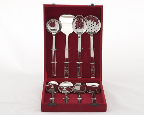 8 Pcs Serving Set Prime Design In Velvet Box 8 Pcs Serving Set Prime Design In Velvet Box