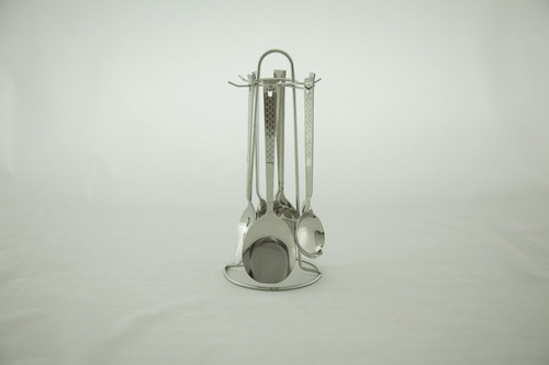 7 Pcs. Serving Set With Stand Galaxy Design - White Box 7 Pcs. Serving Set With Stand Galaxy Design - White Box