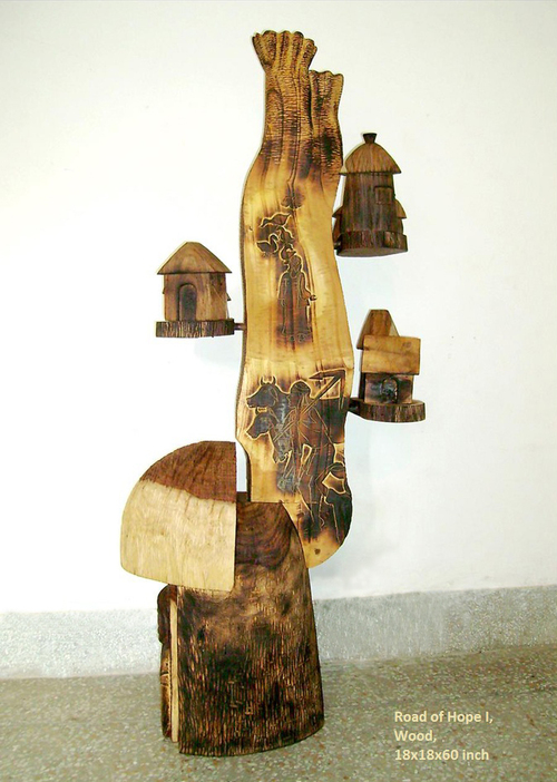 Carved Wood Sculpture Carved Wood Sculpture