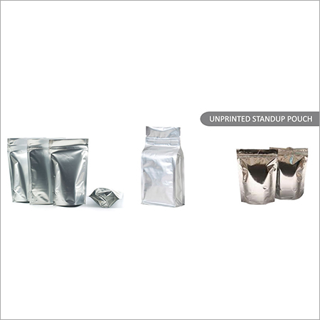Unprinted Standup Pouch Unprinted Standup Pouch