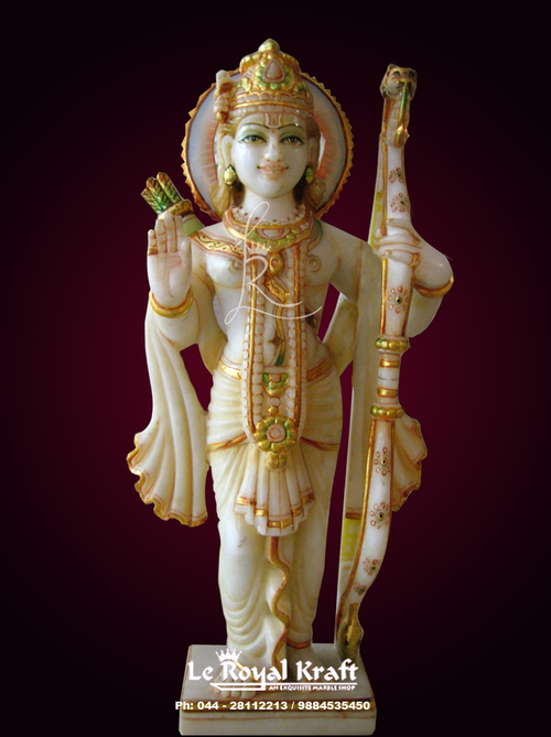 Marble Ram Statue Marble Ram Statue