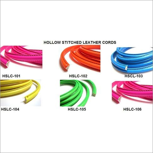Hollow Stitched Leather Cords Hollow Stitched Leather Cords