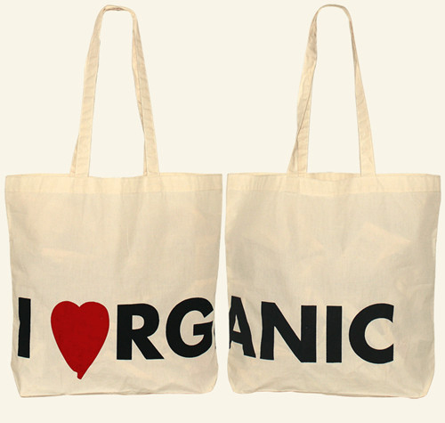 Printed Organic Cotton Bag Printed Organic Cotton Bag