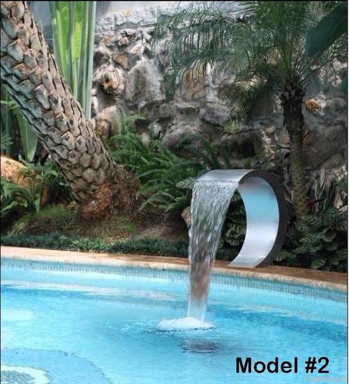 Steel Pool Flow Fountain Steel Pool Flow Fountain