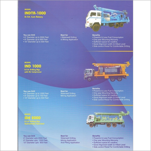 Bore Well Drilling Machines Bore Well Drilling Machines