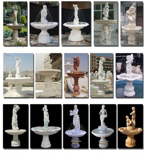 Different Sand Stone Fountain Different Sand Stone Fountain