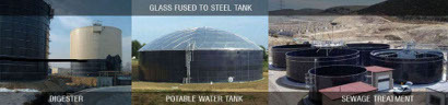 Glass Fused to steel tank Glass Fused to steel tank