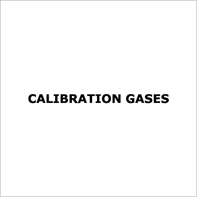 Calibration Gases Calibration Gases