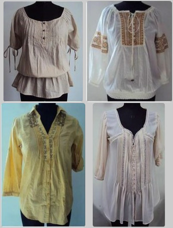 Designer Embroidered Tops Designer Embroidered Tops