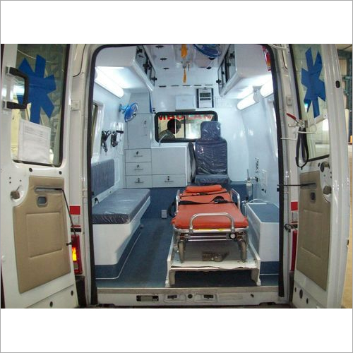 Fabricated Ambulane on Tata winger Fabricated Ambulane on Tata winger