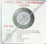Low Pressure Gauges Low Pressure Gauges