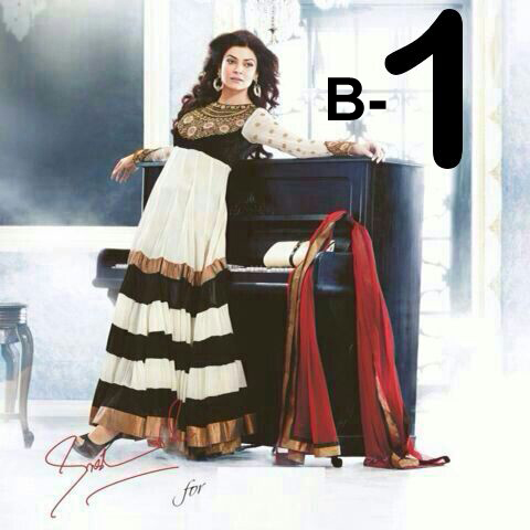 Georgette Salwar Suit Sushmita Sen Georgette Salwar Suit Sushmita Sen