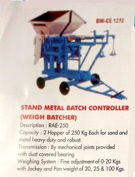 Stand Metal Batch Controller Stand Metal Batch Controller