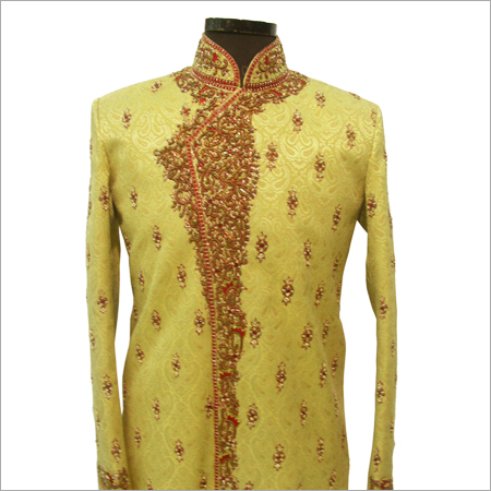 Embroidered Groom Sherwani Embroidered Groom Sherwani