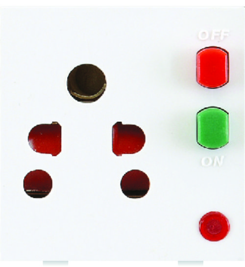 6 A. SWITCH SOC. COMB. WITH INDICATOR-2 M 6 A. SWITCH SOC. COMB. WITH INDICATOR-2 M