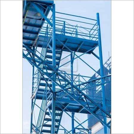 Metal Fire Staircase Metal Fire Staircase