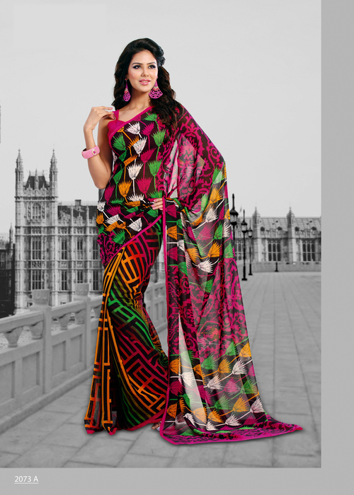 Designer Printed Saree Designer Printed Saree
