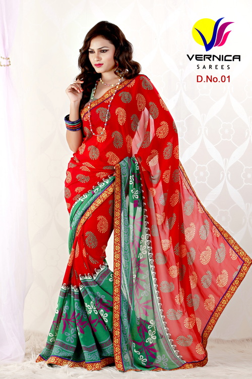 Designer Printed Saree Designer Printed Saree