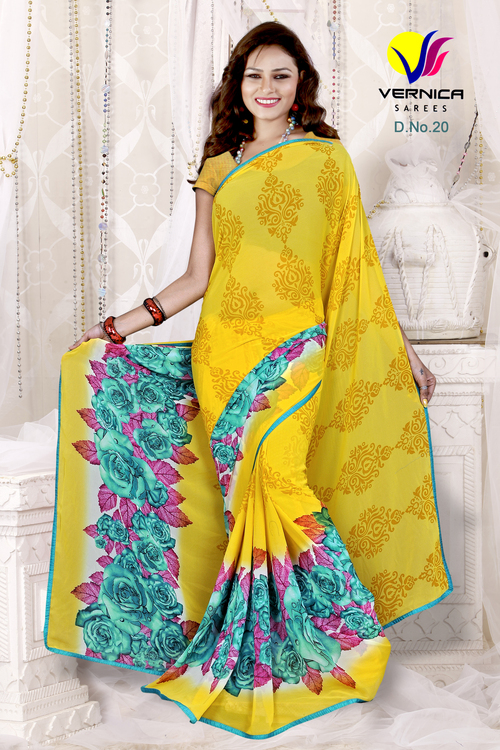 Summer Print Saree Summer Print Saree
