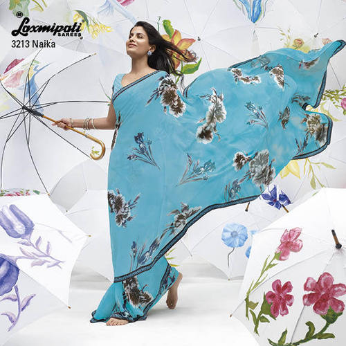 Flower Printed Sarees Flower Printed Sarees