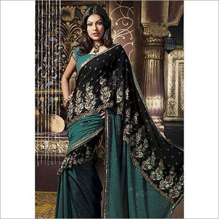 Embroidery Saree Embroidery Saree