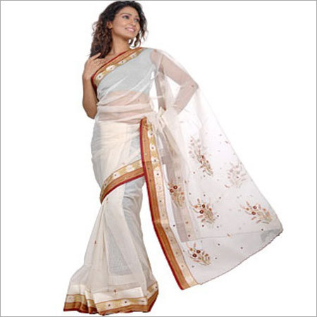 White Net Saree White Net Saree